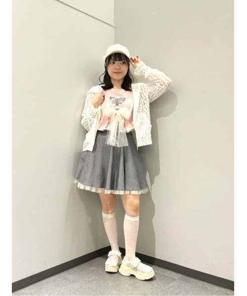 F i.n.t（フィント）の「バックチュールリボンキャップ/ fint　フィント（キャップ・レディース・アイボリー/ライトグレー・FREE）」の17枚目の写真