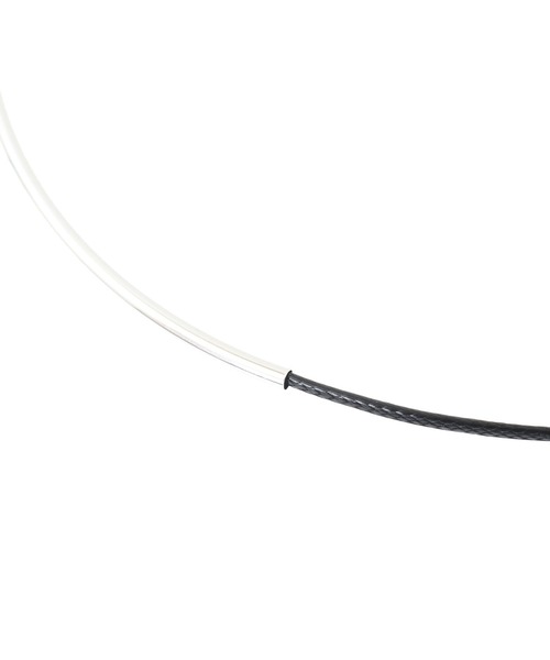 Green　Parks（グリーンパークス）の「everywalk.カーブパイプチョーカー（ネックレス・レディース・ブラック/ベージュ・FREE）」の3枚目の写真