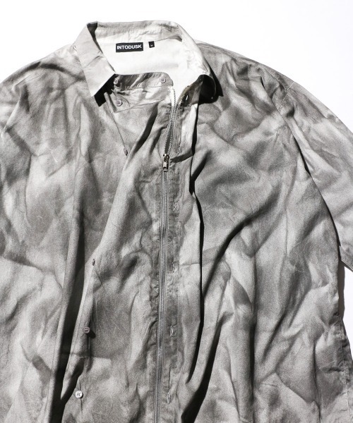 C.E.L.STORE(セルストア)の「INTODUSK / イントゥダスク MARBLED SHIRT マーブルシャツ(シャツ/ブラウス・メンズ・グレー・MEDIUM)」の9枚目の写真