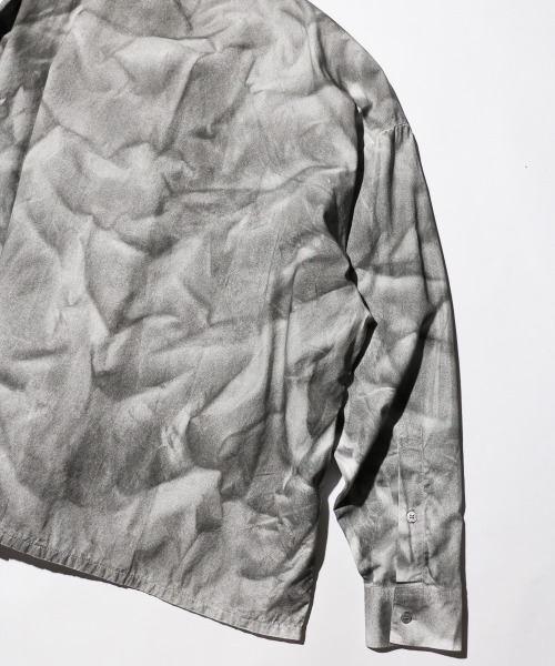 C.E.L.STORE(セルストア)の「INTODUSK / イントゥダスク MARBLED SHIRT マーブルシャツ(シャツ/ブラウス・メンズ・グレー・MEDIUM)」の11枚目の写真