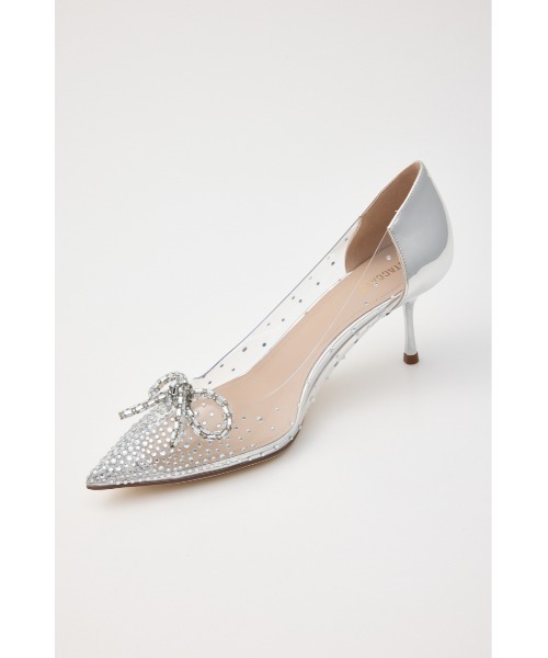 STACCATO（スタッカート）の「ドルチェクリアリボンパンプス（パンプス・レディース・クリア・23cm/23.5cm/24cm/24.5cm/22.5cm）」の11枚目の写真