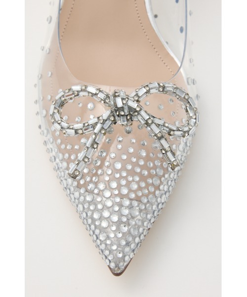 STACCATO（スタッカート）の「ドルチェクリアリボンパンプス（パンプス・レディース・クリア・23cm/23.5cm/24cm/24.5cm/22.5cm）」の12枚目の写真