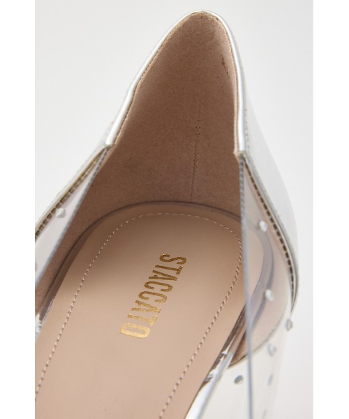 STACCATO（スタッカート）の「ドルチェクリアリボンパンプス（パンプス・レディース・クリア・23cm/23.5cm/24cm/24.5cm/22.5cm）」の13枚目の写真