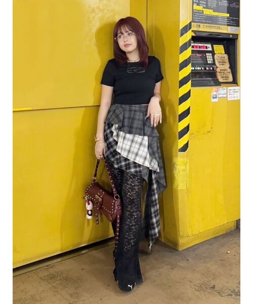 EVRIS（エヴリス）の「【ウエストゴム・2サイズ】レースフレアパンツ（その他パンツ・レディース・ブラック/ホワイト・SMALL/MEDIUM）」の12枚目の写真