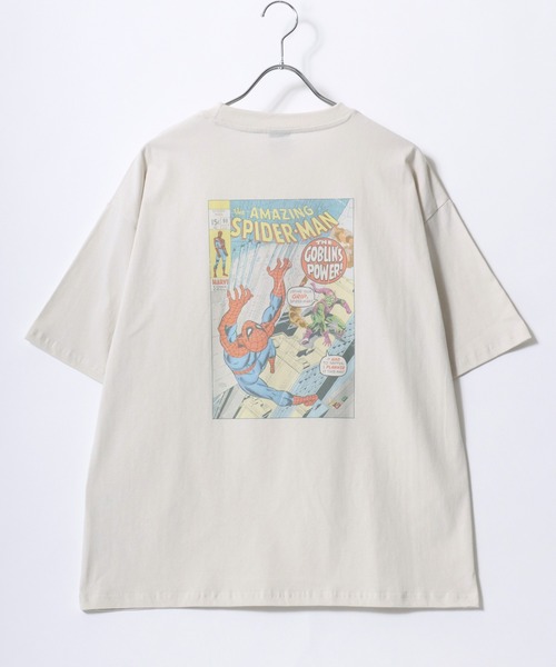 MARVEL(マーベル)の「2026SS MARVEL/マーベル スパイダーマン キャプテン・アメリカ アメコミ ヴィンテージ フロント/バックプリント 半袖Tシャツ レディース メンズ(Tシャツ/カットソー・メンズ・アイボリー/ブラック系その他/スミクロ/ホワイト系その他/ホワイト系その他3/ホワイト系その他2/ブラック系その他3/ブラック系その他2・M/L/LL)」の20枚目の写真