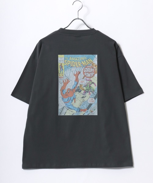 MARVEL(マーベル)の「2026SS MARVEL/マーベル スパイダーマン キャプテン・アメリカ アメコミ ヴィンテージ フロント/バックプリント 半袖Tシャツ レディース メンズ(Tシャツ/カットソー・メンズ・アイボリー/ブラック系その他/スミクロ/ホワイト系その他/ホワイト系その他3/ホワイト系その他2/ブラック系その他3/ブラック系その他2・M/L/LL)」の22枚目の写真