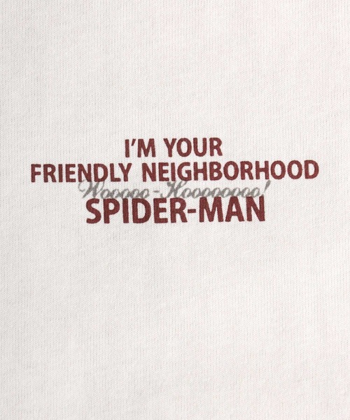 MARVEL(マーベル)の「2026SS MARVEL/マーベル スパイダーマン キャプテン・アメリカ アメコミ ヴィンテージ フロント/バックプリント 半袖Tシャツ レディース メンズ(Tシャツ/カットソー・メンズ・アイボリー/ブラック系その他/スミクロ/ホワイト系その他/ホワイト系その他3/ホワイト系その他2/ブラック系その他3/ブラック系その他2・M/L/LL)」の10枚目の写真