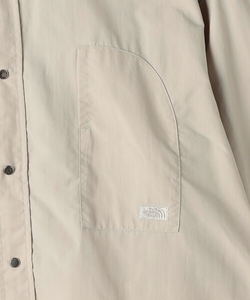 THE NORTH FACE（ザノースフェイス）の「＜THE NORTH FACE＞ ロングスリーブ エンライド シャツ（シャツ/ブラウス・メンズ・ナチュラル/ブラック・M/L/XL）」の8枚目の写真