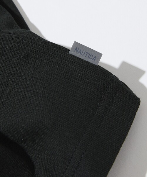 NAUTICA（ノーティカ）の「NAUTICA/ノーティカ Felt Patch Arch Logo S/S Tee/フェルトパッチ アーチロゴ ショートスリーブTシャツ（Tシャツ/カットソー・メンズ・ブラック/レッド/ライトグレー/ホワイト/ネイビー・X-LARGE/LARGE/MEDIUM/SMALL）」の9枚目の写真