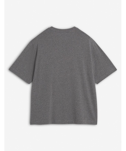 Maison Kitsune（メゾンキツネ）の「MAISON KITSUNE HANDWRITING EMBROIDERY OVERSIZE TEE（Tシャツ/カットソー・メンズ・ライトイエロー/ブルー系その他/グレー/ブラック×ホワイト/ホワイト×ブラック・XS/S/M/L/XL/XXS/XXL）」の21枚目の写真