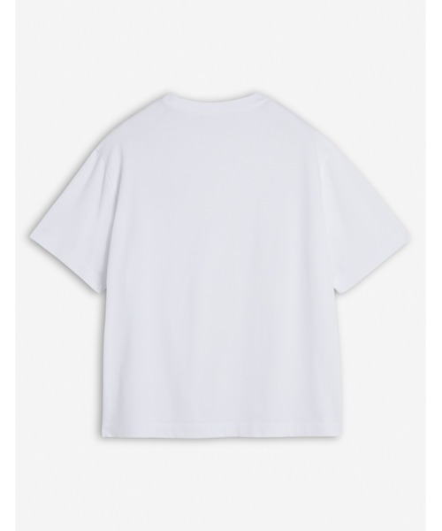 Maison Kitsune（メゾンキツネ）の「MAISON KITSUNE HANDWRITING EMBROIDERY OVERSIZE TEE（Tシャツ/カットソー・メンズ・ライトイエロー/ブルー系その他/グレー/ブラック×ホワイト/ホワイト×ブラック・XS/S/M/L/XL/XXS/XXL）」の17枚目の写真