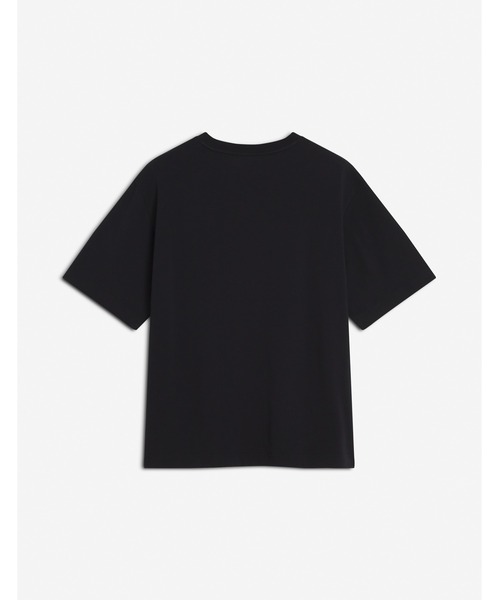 Maison Kitsune（メゾンキツネ）の「MAISON KITSUNE HANDWRITING EMBROIDERY OVERSIZE TEE（Tシャツ/カットソー・メンズ・ライトイエロー/ブルー系その他/グレー/ブラック×ホワイト/ホワイト×ブラック・XS/S/M/L/XL/XXS/XXL）」の19枚目の写真