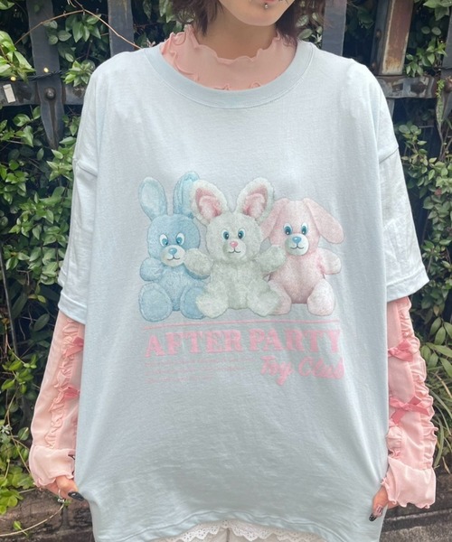 CANDY CANDY PARTY Tシャツ 幕張限定ver. スミクロ L CANDY CANDY PARTY Tシャツ(スミクロ)【ASOBIMALL(アソビモール)】