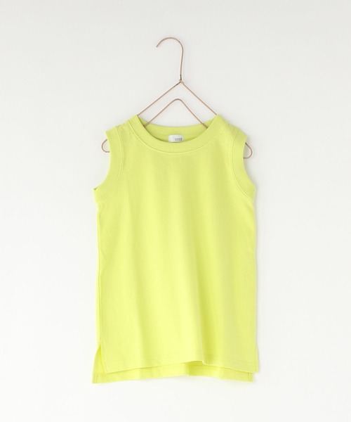 LOWRYS FARM（ローリーズファーム）の「ＵＳＡロングタンク　290081（タンクトップ・キッズ・オフホワイト/ブラック/チャコールグレー/イエロー・110cm/130cm/140cm/120cm/150cm）」の4枚目の写真