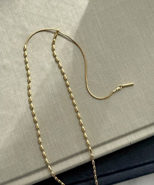 fredy emue（フレディエミュ）の「アジャスト前後着用ネックレス（ネックレス・レディース・シルバー/ゴールド・FREE）」の3枚目の写真