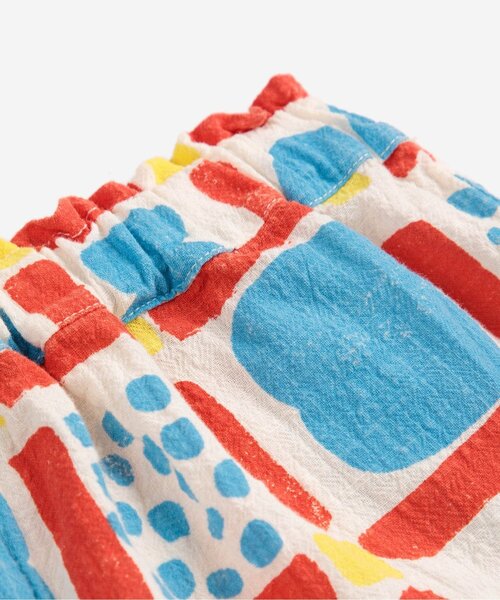 BOBO CHOSES（ボボショーズ）の「Geometric Game all over woven（その他パンツ・キッズ・チェック・110/120/130）」の10枚目の写真