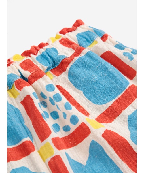 BOBO CHOSES（ボボショーズ）の「Geometric Game all over woven（その他パンツ・キッズ・チェック・110/120/130）」の5枚目の写真