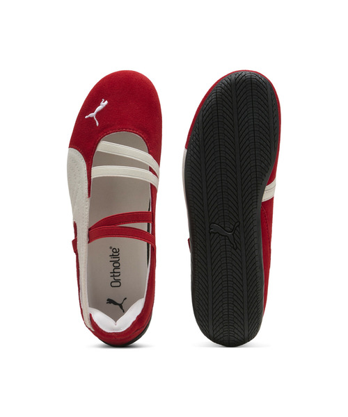 PUMA(プーマ)の「PUMA プーマ ウィメンズ スピードキャット バレエ SD スニーカー(スニーカー・レディース・ブラック×ピンク/ピンク系その他4/ブラック×ホワイト/レッド系その他/アッシュ・25.0cm/24.5cm/25.5cm/26.0cm/24.0cm/22.0cm/23.0cm/23.5cm/22.5cm)」の14枚目の写真