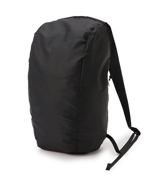 minimal（ミニマル）の「【軽量】ポケッタブルリュック10L（バックパック/リュック・キッズ・ブラック/ピンク/オレンジ/イエロー/黄緑系/ネイビー・F）」の2枚目の写真