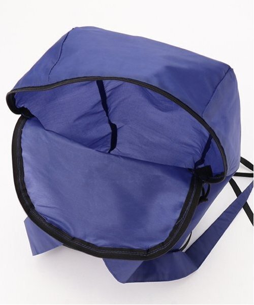 minimal（ミニマル）の「【軽量】ポケッタブルリュック10L（バックパック/リュック・キッズ・ブラック/ピンク/オレンジ/イエロー/黄緑系/ネイビー・F）」の9枚目の写真