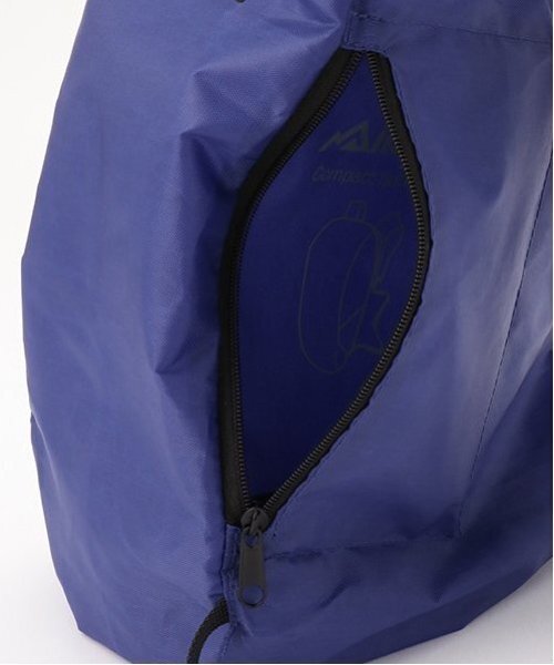 minimal（ミニマル）の「【軽量】ポケッタブルリュック10L（バックパック/リュック・キッズ・ブラック/ピンク/オレンジ/イエロー/黄緑系/ネイビー・F）」の10枚目の写真