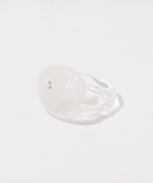 LEVENS JEWELS 陶器リング SILVER LOOP ceramic ring by Levens Jewels- MUY FRÁGIL