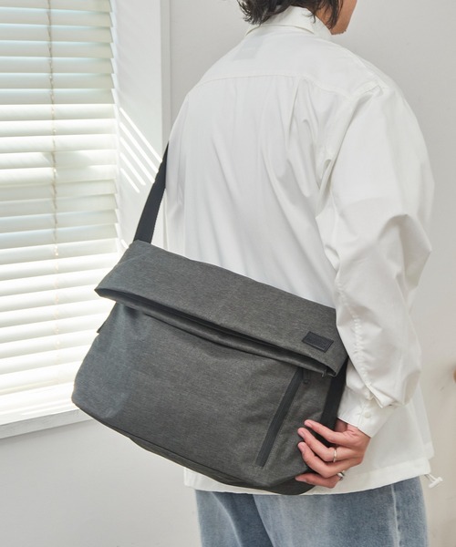 Healthknit Product(ヘルスニットプロダクト)の「【Healthknit Product】ヘルスニット NEWクラッチメッセンジャーバッグ HKB-1222(メッセンジャーバッグ・メンズ・ブラック/ネイビー/グレー・FREE)」の2枚目の写真