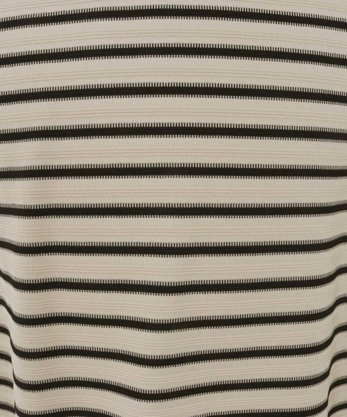 CAMBIO(カンビオ)の「mt9663-ボーダースピンドルTシャツ(Tシャツ/カットソー・メンズ・グリーン/ブラック/ベージュ・M/L/XL)」の21枚目の写真