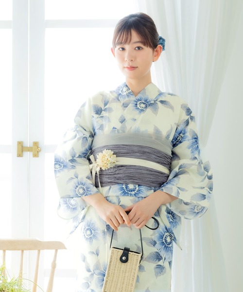 ◆大人ゆかた◆糸菊花火涼し黒浴衣◆どなたでもお似合いになる古典シンプル柄◆高級 ◇大人ゆかた◇糸菊花火涼し黒浴衣◇どなたでもお似合いになる