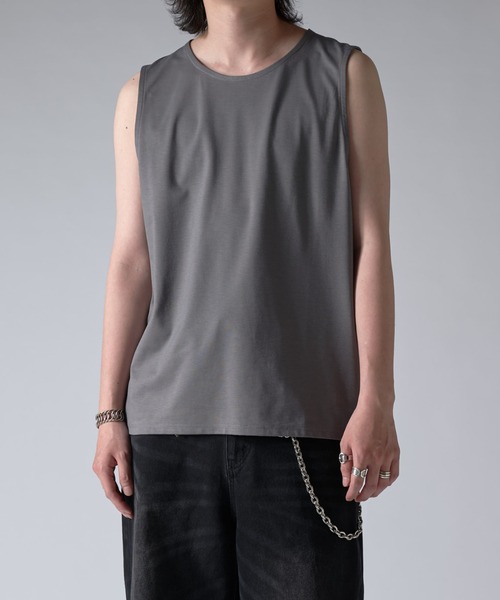 トップス jent louis Neck Piercing TankTop トップス jent louis Neck Piercing TankTop Jent Louis Neck