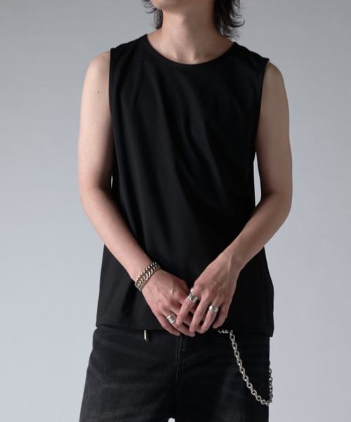 Lui's（ルイス）の「SHINE タンクトップ（タンクトップ・メンズ・ホワイト/グレー/チャコールグレー/ブラック・FREE）」の11枚目の写真