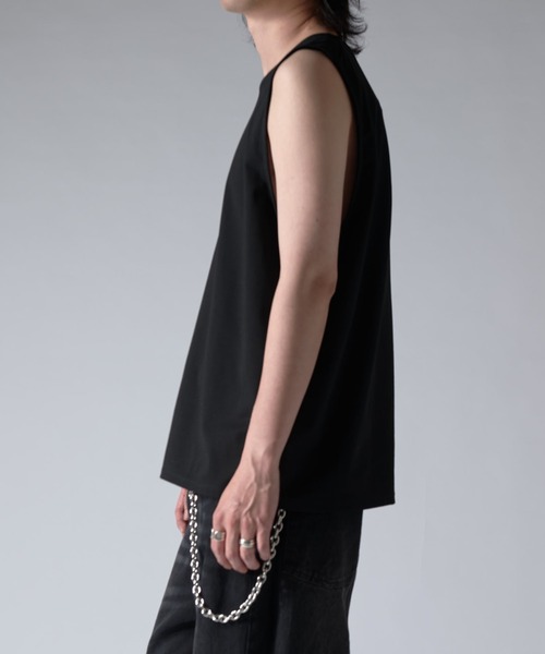 Lui's（ルイス）の「SHINE タンクトップ（タンクトップ・メンズ・ホワイト/グレー/チャコールグレー/ブラック・FREE）」の12枚目の写真