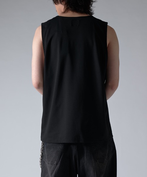 LGB タンクトップ LGBレイヤードタンクトップホワイト白