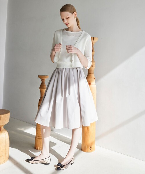 TOCCA（トッカ）の「SUMMER STARS PULLOVER プルオーバー（ニット/セーター・レディース・ネイビー系/アイボリー系・SMALL/MEDIUM）」の4枚目の写真