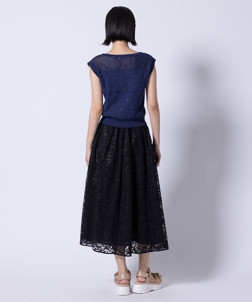 TOCCA（トッカ）の「SUMMER STARS PULLOVER プルオーバー（ニット/セーター・レディース・ネイビー系/アイボリー系・SMALL/MEDIUM）」の7枚目の写真