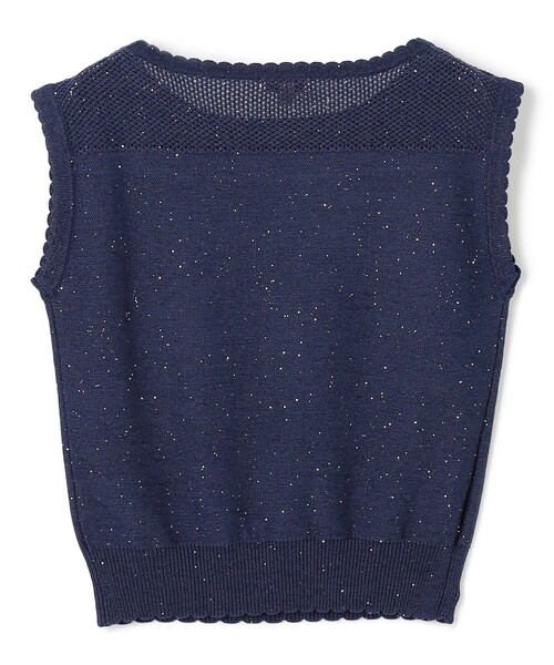 TOCCA（トッカ）の「SUMMER STARS PULLOVER プルオーバー（ニット/セーター・レディース・ネイビー系/アイボリー系・SMALL/MEDIUM）」の10枚目の写真