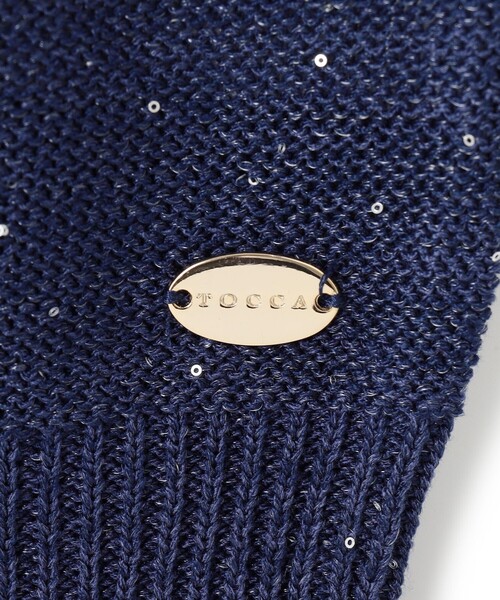TOCCA（トッカ）の「SUMMER STARS PULLOVER プルオーバー（ニット/セーター・レディース・ネイビー系/アイボリー系・SMALL/MEDIUM）」の14枚目の写真