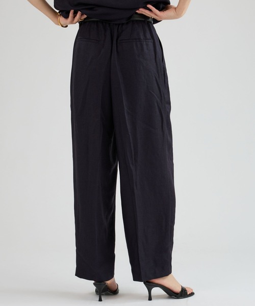 Chaos（カオス）の「Chaos(カオス)/アイアスロータパンツ【セットアップ可】（スラックス・レディース・ネイビー/ライトベージュ/チャコール・38/36）」の13枚目の写真