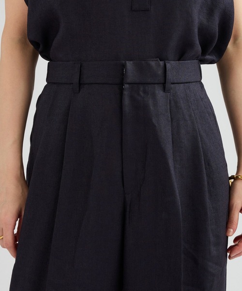 Chaos（カオス）の「Chaos(カオス)/アイアスロータパンツ【セットアップ可】（スラックス・レディース・ネイビー/ライトベージュ/チャコール・38/36）」の17枚目の写真