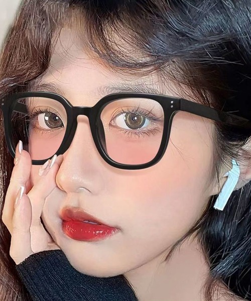 VIBGYOR（ヴィブジョー）の「ユニセックス アソートカラーサングラス(CZ)（サングラス・レディース・クリア/ブラック系2/ブラック系4/クリアイエロー/ブラック系3/ブラック系1・FREE）」の4枚目の写真