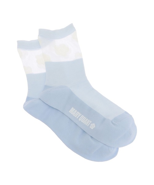 MARY QUANT（マリークワント）の「シアーミックスデイジー ソックス（ソックス/靴下・レディース・ネイビー/パープル/ホワイト/ライトブルー/ブラック・FREE）」の12枚目の写真