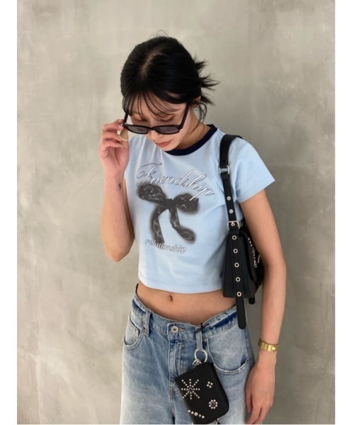 SLY（スライ）の「SQUARE SHAPE EYEWEAR スクエア シェープ アイウェア（サングラス・レディース・ブラック/カーキ・FREE）」の19枚目の写真