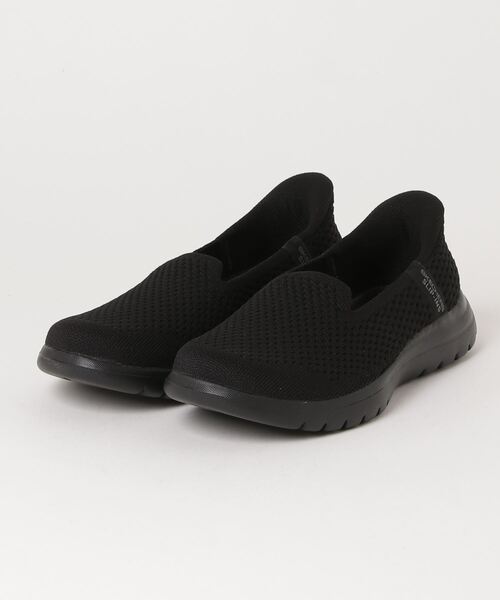 SKECHERS(スケッチャーズ)の「SKECHERS SLIP-INS ON-THE-GO FLEX-CELESTE スケッチャーズ SLIP-INS ON-THE-GO FLEX セレステ(スリッポン・レディース・ブラック・22.5cm/23cm/23.5cm/24cm/24.5cm)」の1枚目の写真