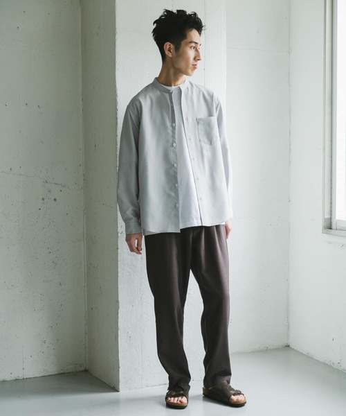 URBAN RESEARCH DOORS（アーバンリサーチドアーズ）の「『イージーケア/速乾』リネンライクイージートラウザー（その他パンツ・メンズ・グレー/オフホワイト/ブラック/ライトブラウン・SMALL/LARGE/MEDIUM）」の15枚目の写真