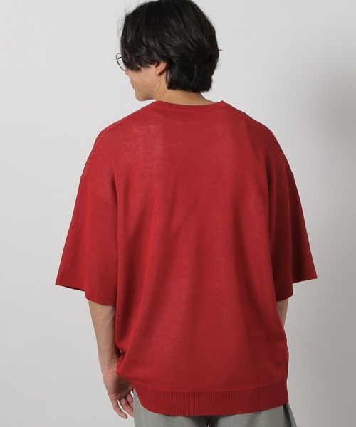 LAKOLE(ラコレ)の「サマーニットロゴT / 491568(ニット/セーター・メンズ・アイボリー/ブラック/レッド・MEDIUM/LARGE)」の20枚目の写真