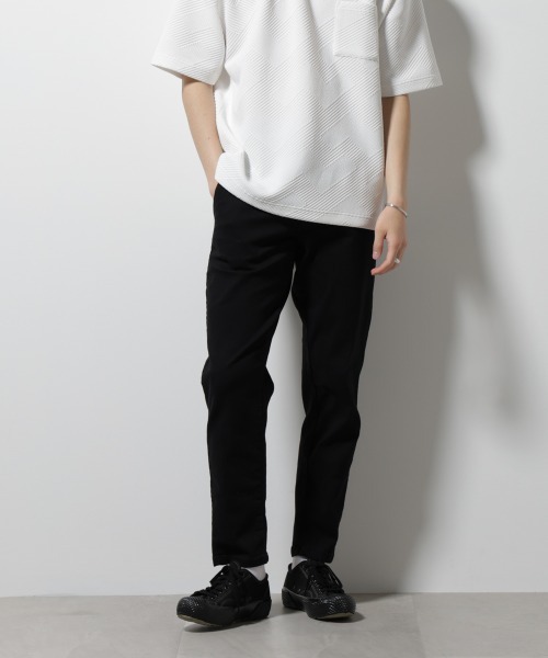 NORMANBROS(ノーマンブロス)の「NORMANBROS/NORMANBROS別注 ストレッチイージーデニム(デニムパンツ・メンズ・ブラック/ライトブルー/ネイビー・L/M)」の1枚目の写真