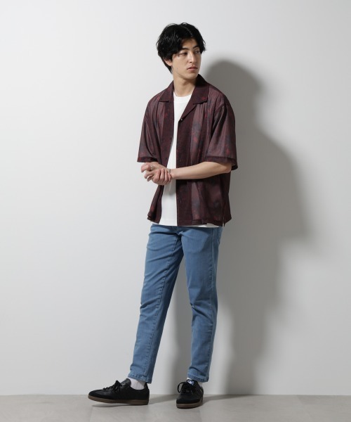 NORMANBROS(ノーマンブロス)の「NORMANBROS/NORMANBROS別注 ストレッチイージーデニム(デニムパンツ・メンズ・ブラック/ライトブルー/ネイビー・L/M)」の20枚目の写真