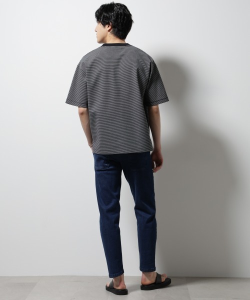 NORMANBROS(ノーマンブロス)の「NORMANBROS/NORMANBROS別注 ストレッチイージーデニム(デニムパンツ・メンズ・ブラック/ライトブルー/ネイビー・L/M)」の11枚目の写真