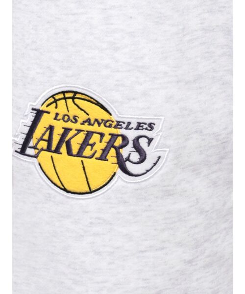 NBA（エヌビーエー）の「NBA スウェットパンツ（スウェットパンツ・レディース・チャコールグレー/オフホワイト/ライトグレー・FREE）」の4枚目の写真