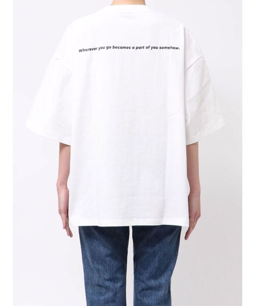 PARROTT CANVAS（パロットキャンバス）の「PARROTT CANVAS TRAVEL PH（Tシャツ/カットソー・レディース・オフホワイト/ライトグレー・FREE）」の6枚目の写真